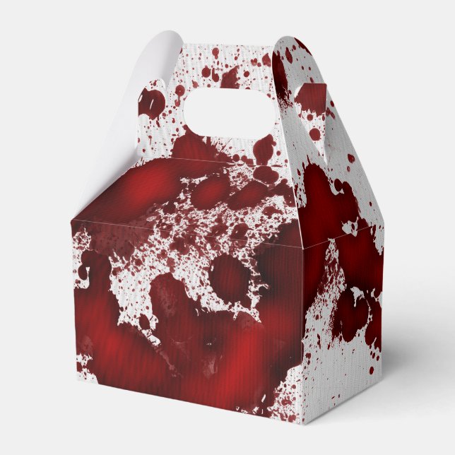 BloodyWhiteFabric60 Favor Box (Front Side)