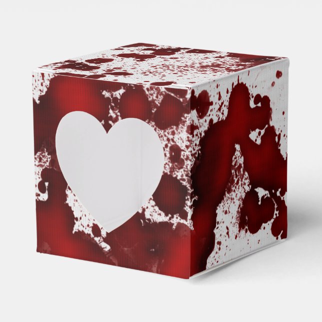 BloodyWhiteFabric60 Favor Box (Front Side)