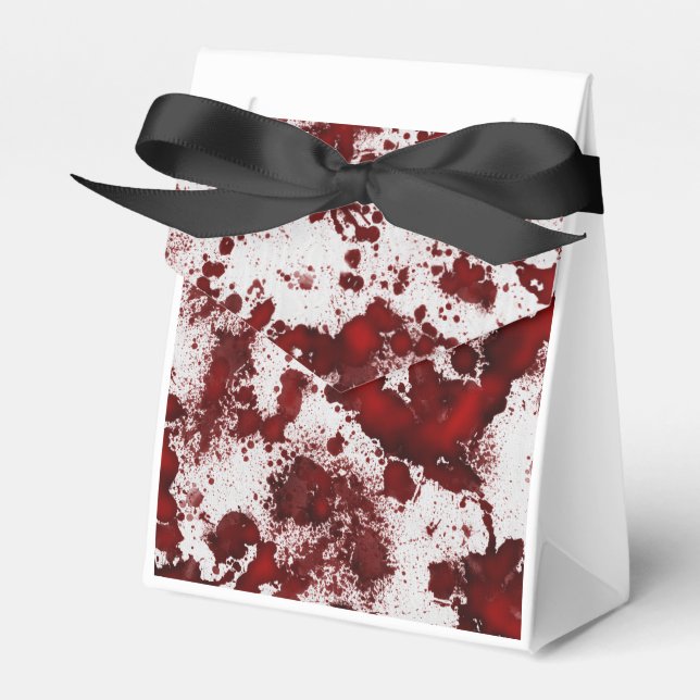 BloodyWhiteFabric60 Favor Box (Front Side)