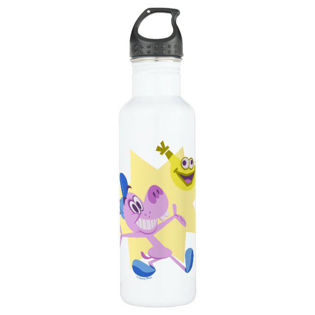 Bloofy and Pouchy 710 Ml Water Bottle (Front)