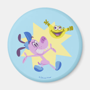 Bloofy and Pouchy Magnet