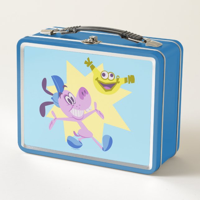 Bloofy and Pouchy Metal Lunch Box (Front)