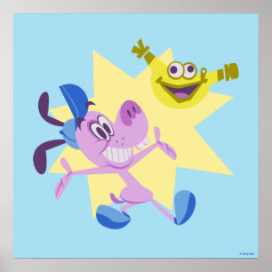 Bloofy and Pouchy Poster