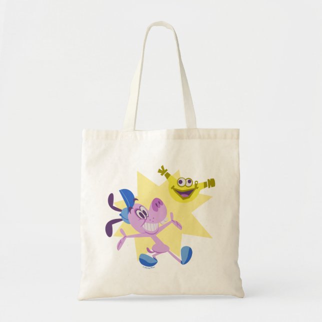 Bloofy and Pouchy Tote Bag (Front)