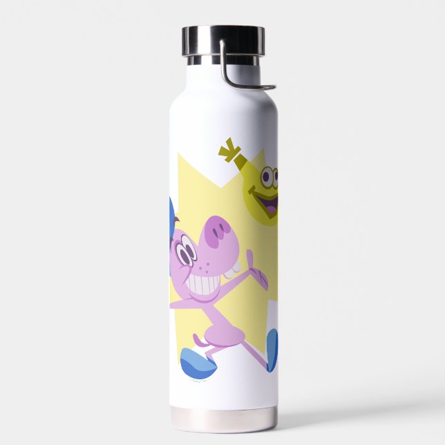 Bloofy and Pouchy Water Bottle (Left)