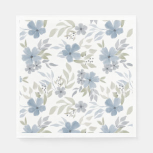 Bloom and Grow Baby Shower Napkin