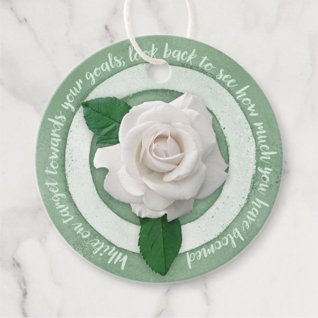 Bloom and Grow Milestone Gift Tags (Front)
