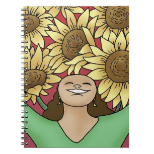 Bloom and Grow, Sunflower Notebook