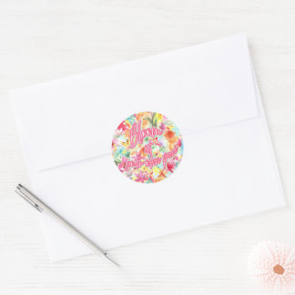 Bloom At Your Own Pace - Inspirational Sticker