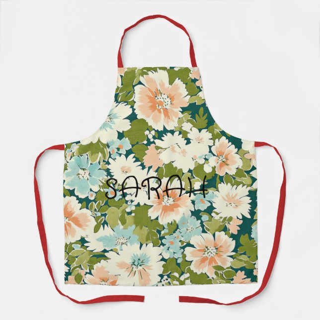 Bloom & Bake Apron (Front)