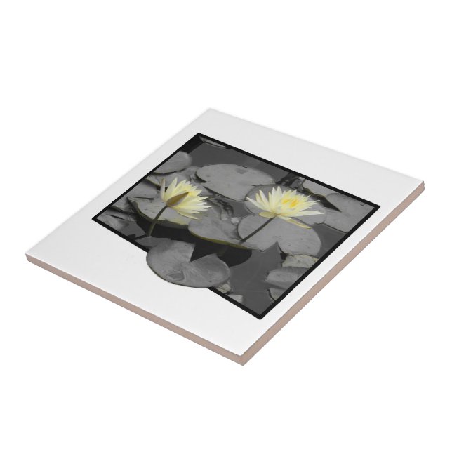 Bloom Beyond the Frame  Tile (Side)