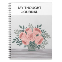 Bloom & Brain Dump – Floral Thought Journal