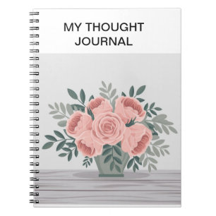 Bloom & Brain Dump – Floral Thought Journal