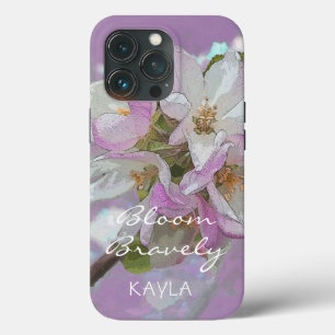 Bloom Bravely Pink Apple Blossom Flower Case-Mate iPhone 13 Pro Case