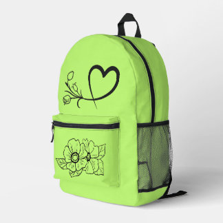Bloom Bright – Simple Flower Backpack