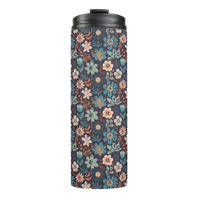 Bloom Burst Fiesta Thermal Tumbler (Front)
