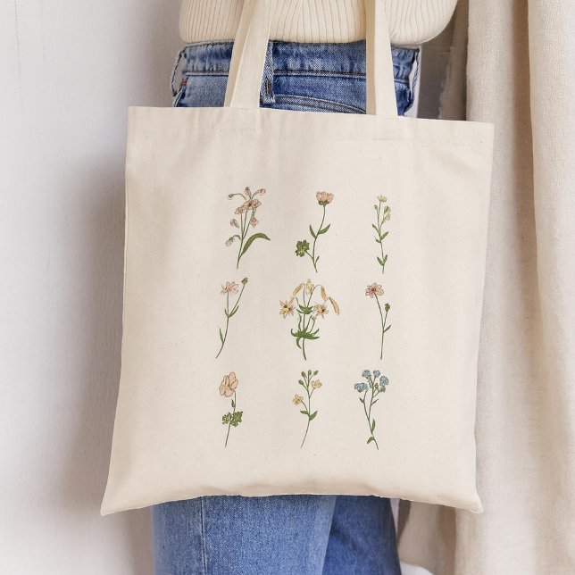 Bloom Burst Tote Bag (Creator Uploaded)