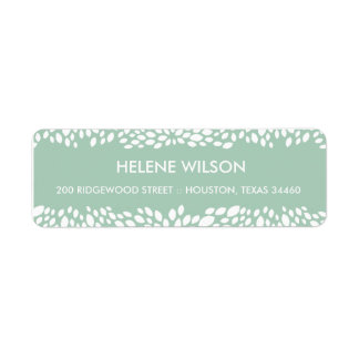 Bloom Customizable Return Address Labels
