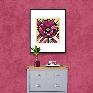 Bloom Déco : Le Poppy Violet
