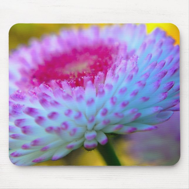 Bloom Flower Mouse Pad (Front)