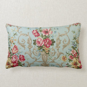 Bloom Flowers - Lumbar Pillow / Marie Antoinette