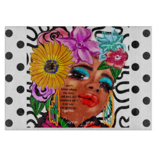 Bloom Glass Cutting Board