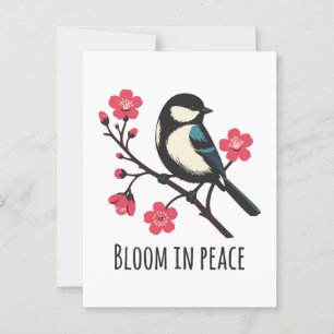Bloom in Peace Postcard