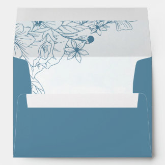Bloom In The Winter Wedding Envelope