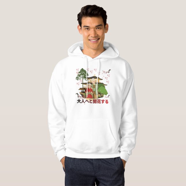 Bloom into adulthood  hoodie (Front Full)