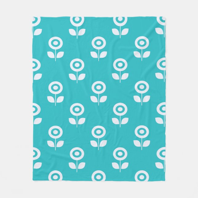 Bloom Loop | BL-04 |  Fleece Blanket (Front)
