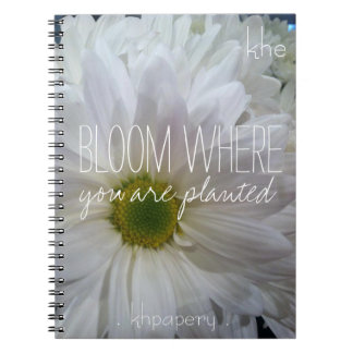Bloom Monogram Notebook