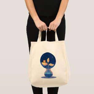 Bloom Mystic Night Owl Garden Tote Bag