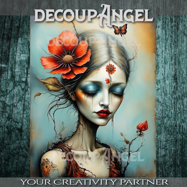 Bloom of the Soul -Decoupage- Tissue Paper (Creator Uploaded)