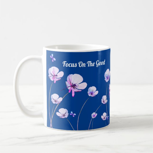 Bloom Positivity Mug (Left)