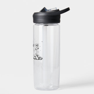 Bloom Through Trials – Strength from the Cracks Water Bottle