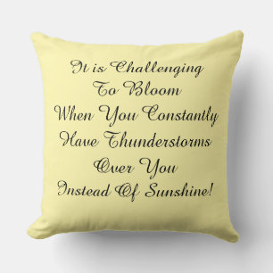Bloom Throw Pillow
