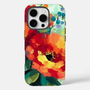 Bloom Vibrant Floral Garden iPhone 16 Pro Case