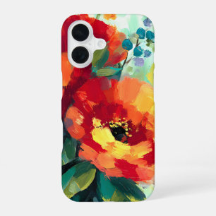 Bloom Vibrant Floral Garden iPhone 16 Case