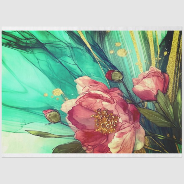 Bloom Wave Tissue Paper (Front)