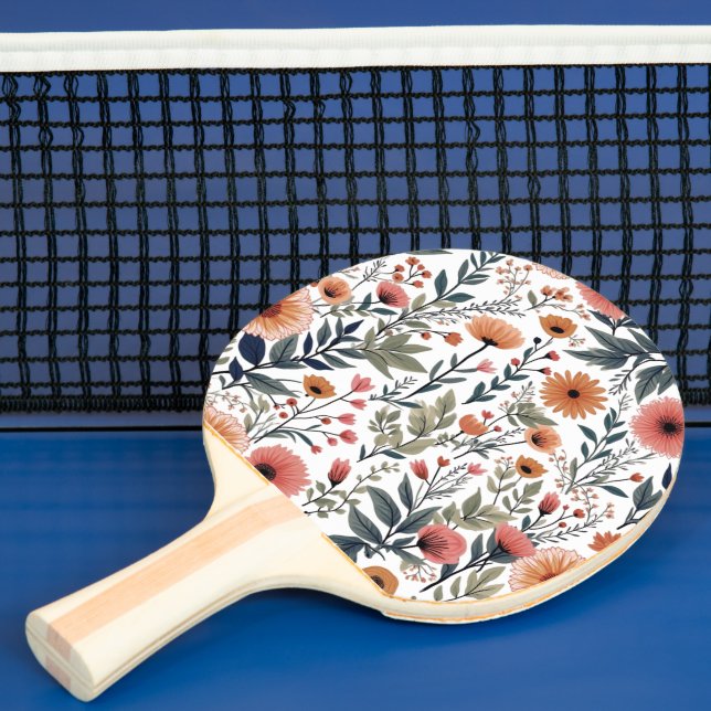 Bloom Where You Are Planted – Inspirational Floral Ping Pong Paddle (Insitu)
