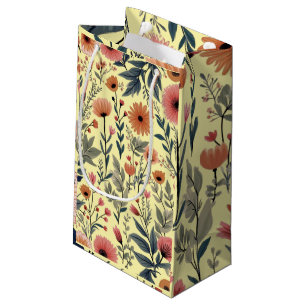 Bloom Where You Are Planted – Inspirational Floral Small Gift Bag