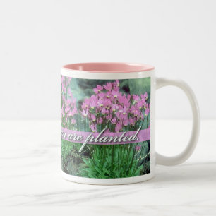 Bloom Where You Are Planted, Shooting Star Two-Tone Coffee Mug