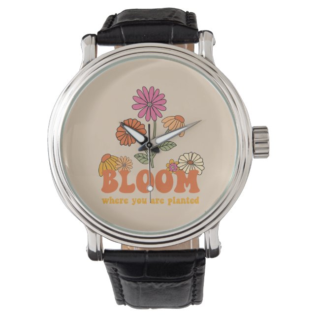 Bloom Where you are Planted Watch (Front)