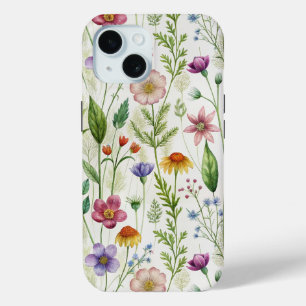 Bloom Wildflowers iPhone 15 Case