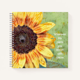 Bloom with Grace Notebook