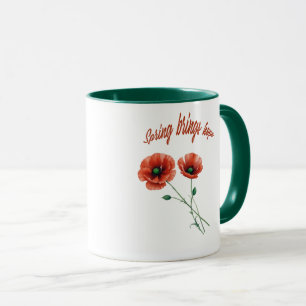 "Bloom with Hope – Spring Flower Mug" Mug