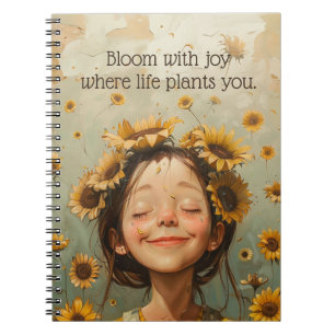 Bloom with Joy Notebook
