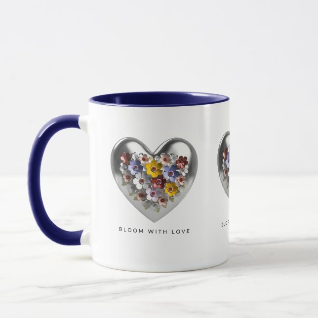 Bloom With Love Mug (Left)