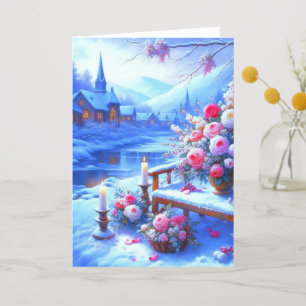 Bloom & Wonder: A Delightful Floral Card