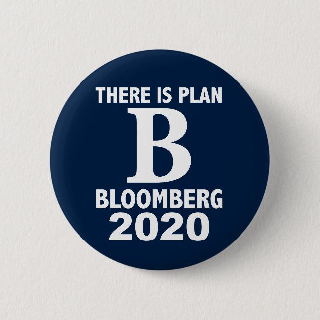Bloomberg 2020 2 inch round button (Front)